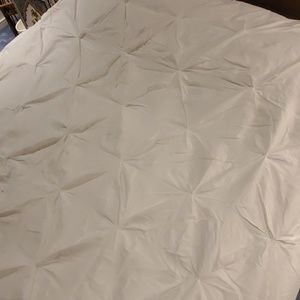 Threshold Bedding - White Duvet cover Full Queen Threshold Bedding - White Duvet cover Full Queen